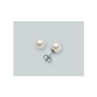 Boucles d'oreilles Lucciole Gioielli Femme in Or blanc Perla OR4,5-5/9KT - OR4,5-5/9KT